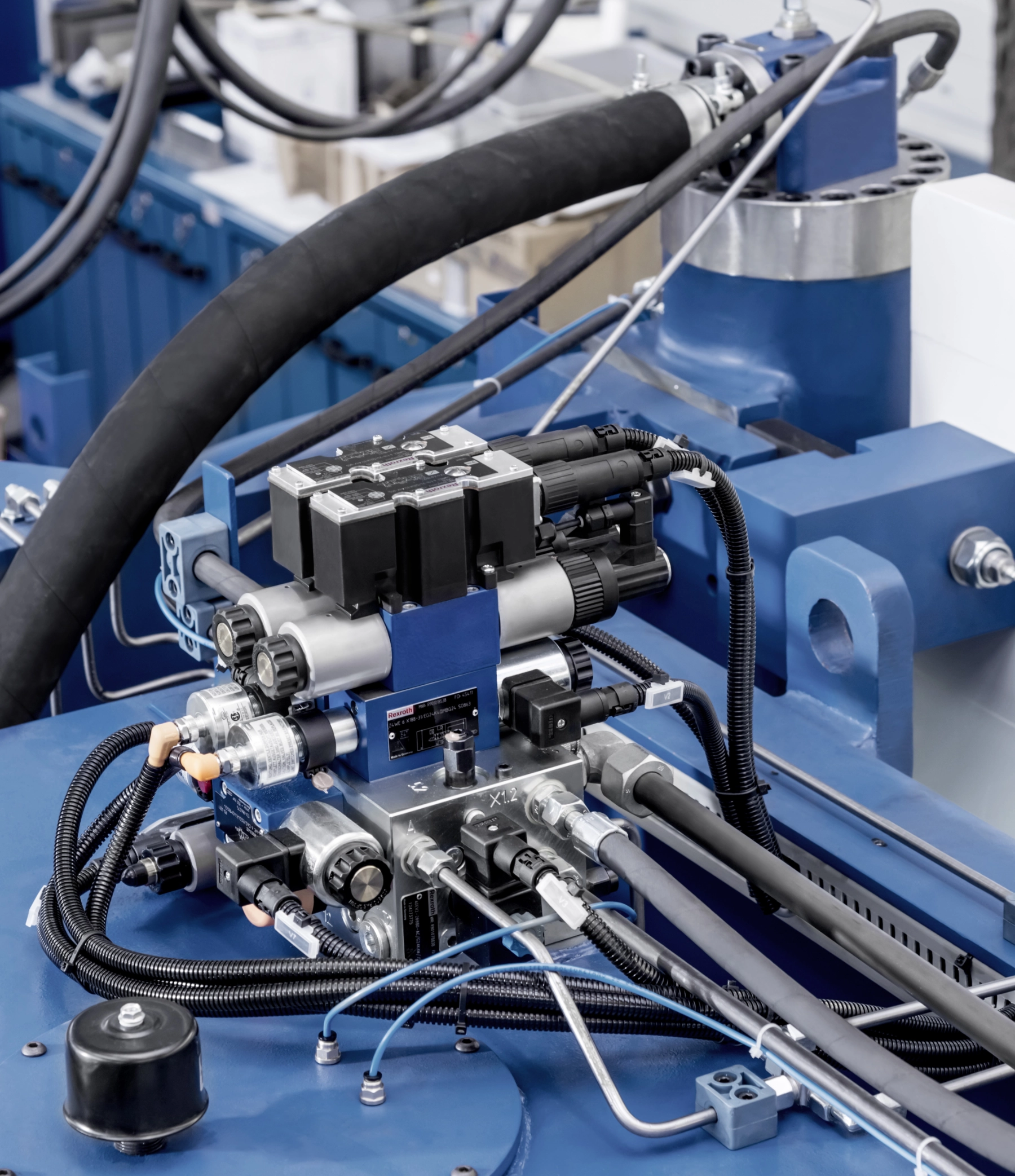 Condition Monitoring an einer Hydraulikanlage – MH-Hydraulikservice