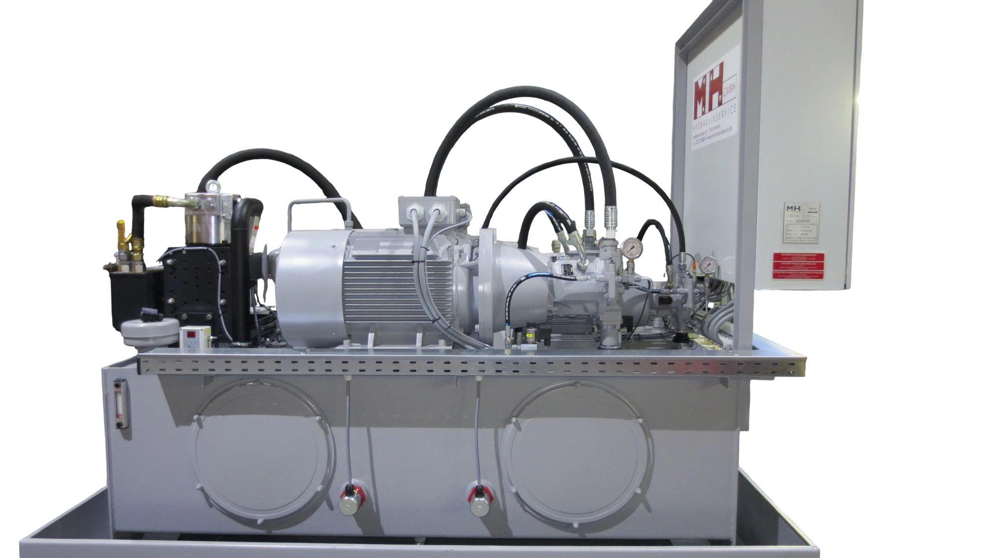 IO-Link Sensorik an einer Hydraulikanlage