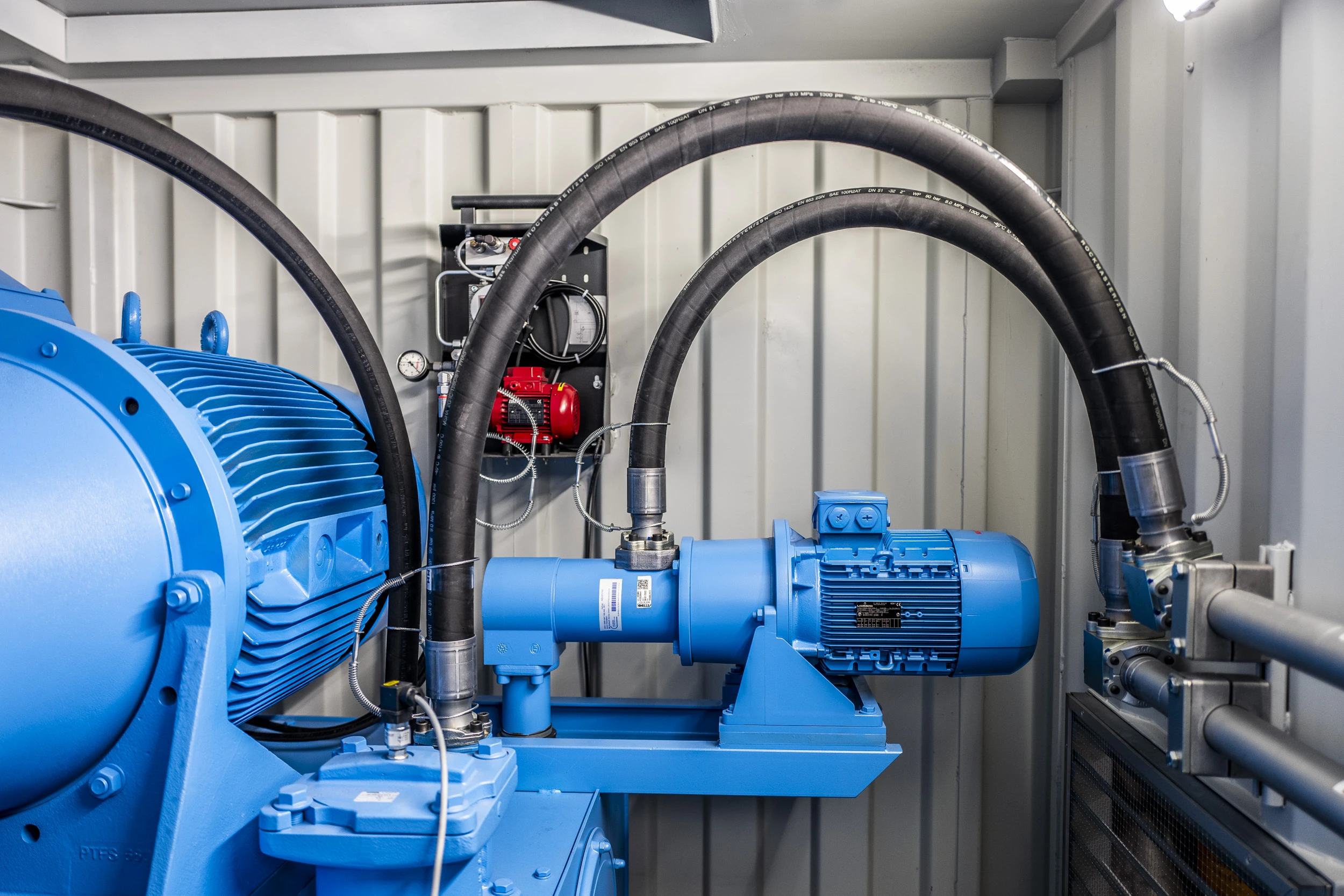 Drehzahlvariabler Antrieb für Energieoptimierung – Hydraulik Retrofit